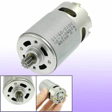 DC 7.2V 9 Teeth Gear Motor Replacement for Rechargeable Electric Drill