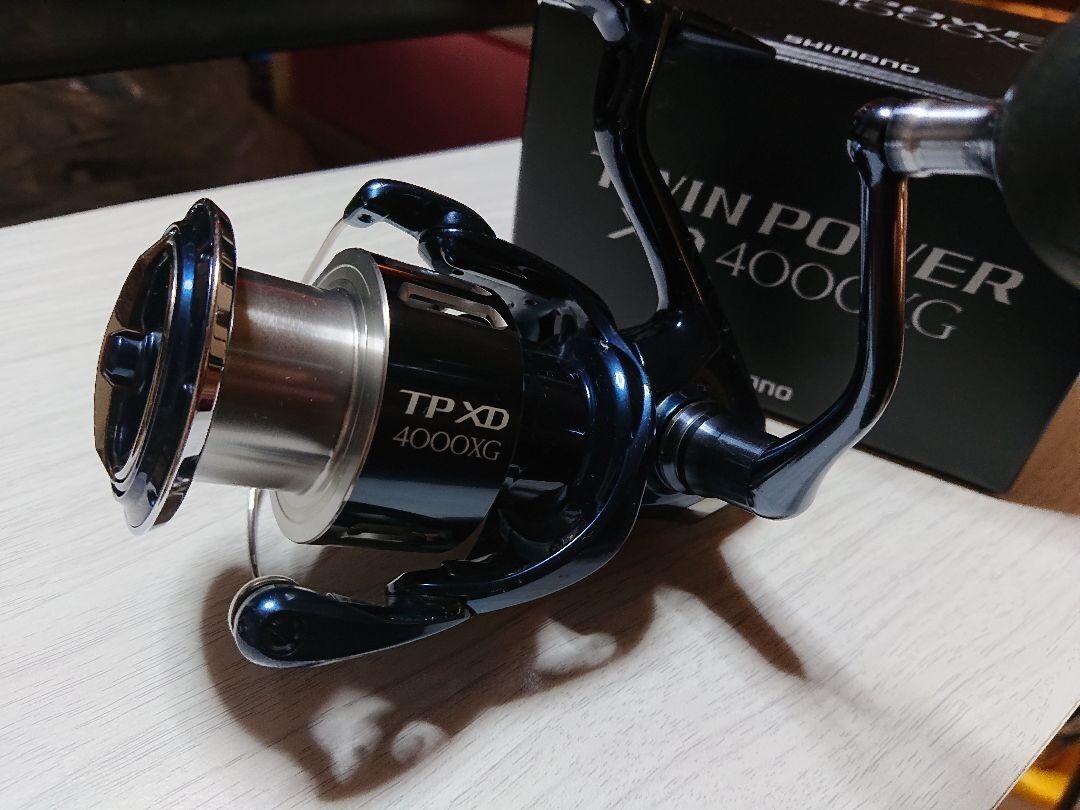 Shimano 21 Twin Power XD 4000XG Near bule Fishing Spinning