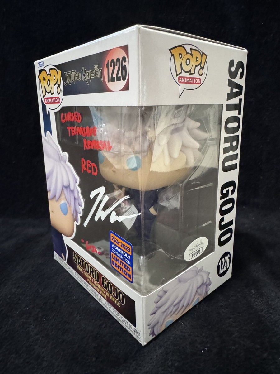 Kaiji Tang Signed Satoru Gojo Jujutsu Kaisen Funko #1137 Chalice