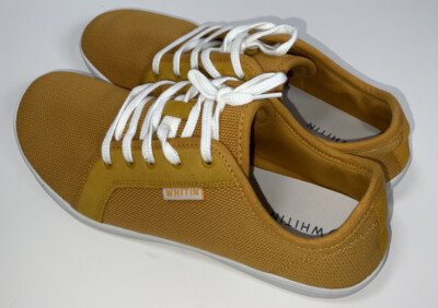 NWOB Men s Whitin Minimalist Barefoot Zero Drop Sole Sneakers - Yellow - Size 10