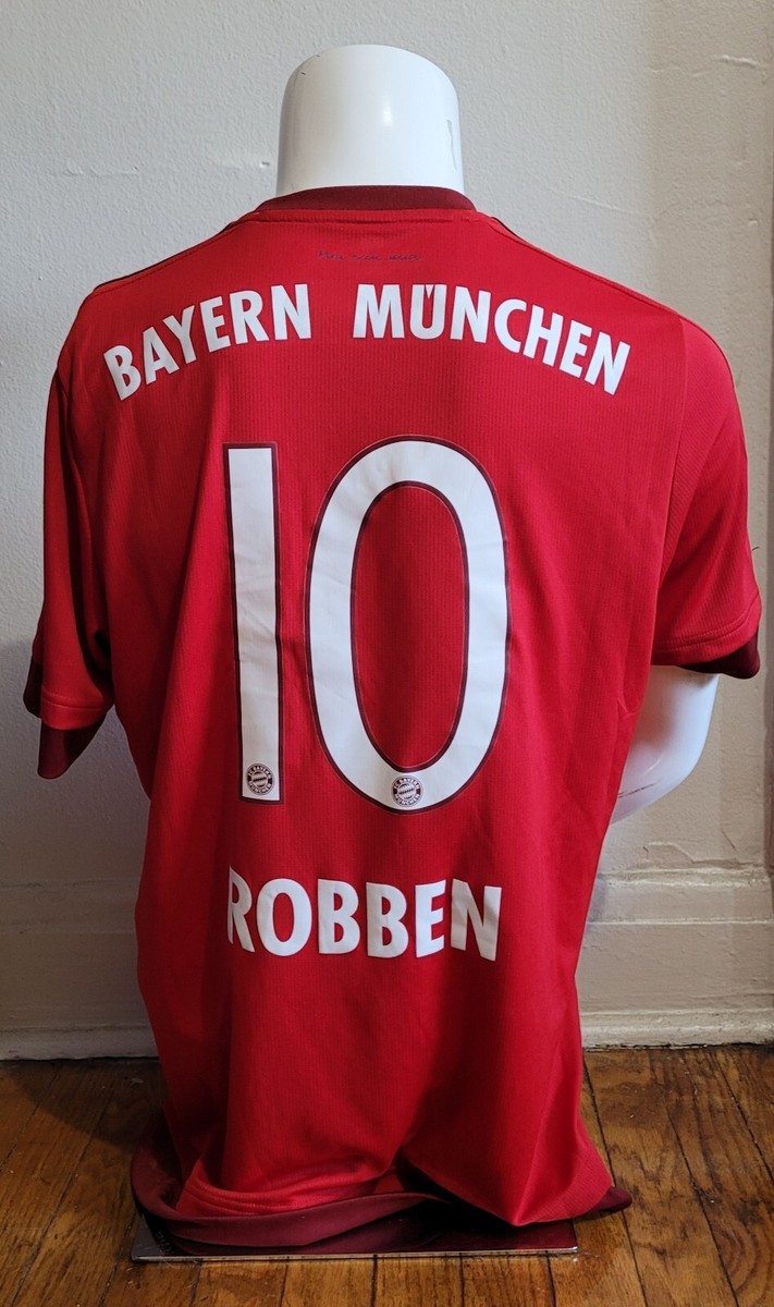 Adidas L 2015-16 Bayern Munchen Munich Home Soccer Football Jersey