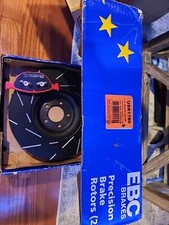 Ebc Front Slotted Rotors And Ebc Redstuff Pads Jaguar Xf 5.0