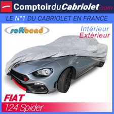 Housse Fiat 124 Spider - SoftBond® : Bâche de protection mixte