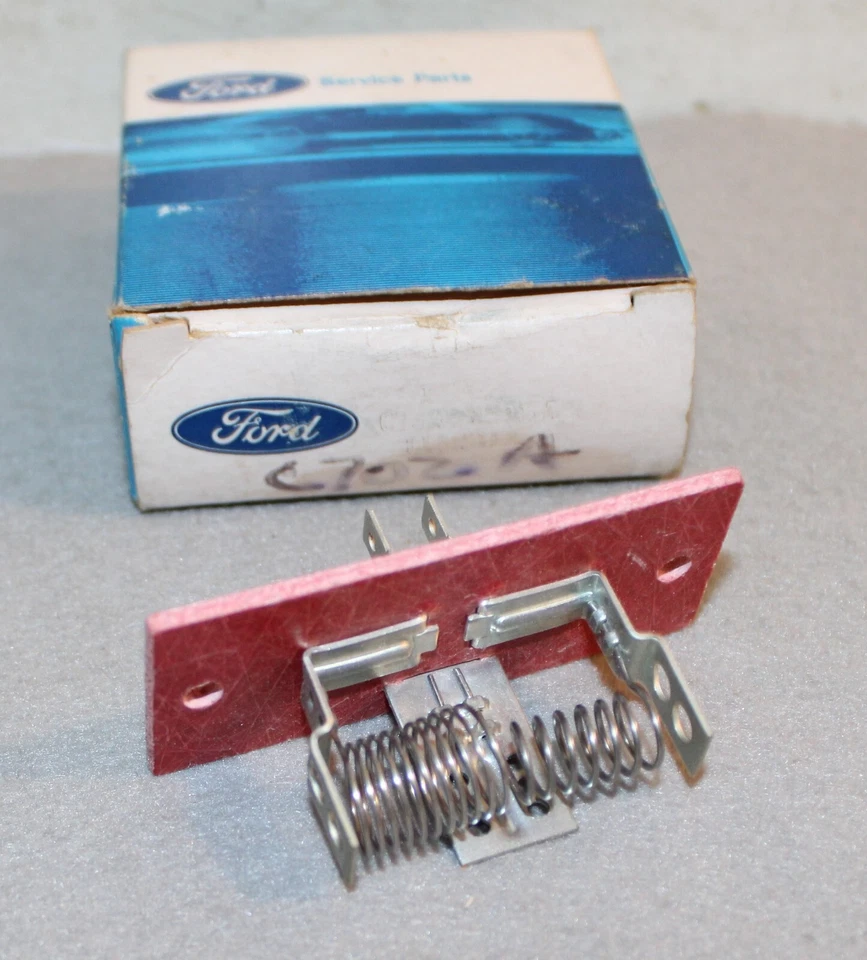 Fairlane 500 XL GT A 1967 Ranchero Comet Cyclone Nuevo de Lote Antiguo Calentador Ventilador Soplador Resistencia Foto 2 de 3