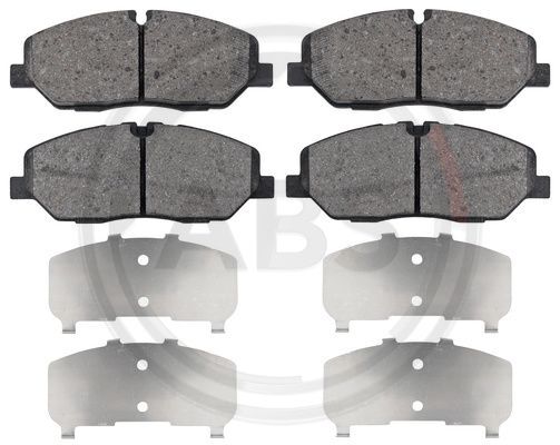 35166 A.B.S. Brake Pad Set, disc brake for HYUNDAI