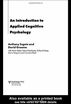 An Introduction to Applied Cognitive Psychology by Eysenck, Michael 1841693189