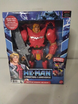 He-Man and the Masters of the Universe Battle Armor Figure Netflix CGI Mattel HB