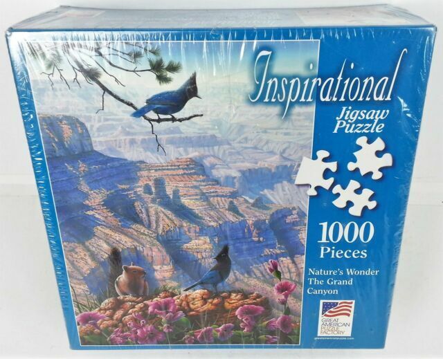Grand Canyon Nature's Wonder Inspirational Great American Puzzle Factory 1000 PC for sale online