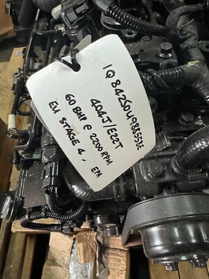 Perkins 404J E22T 60BHP Diesel Engine – NEW Surplus, EU Stage 4
