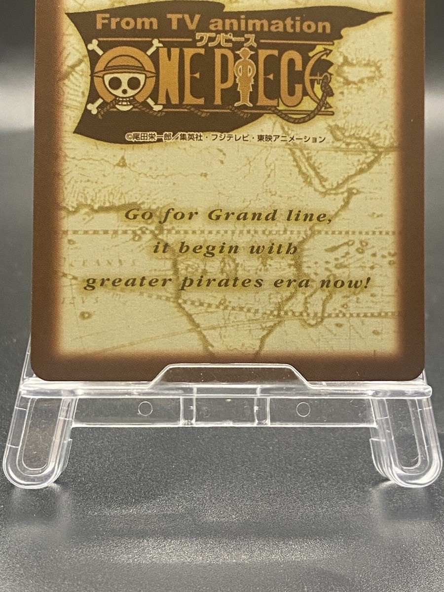 Mr. 3 One Piece Carddass Hyper Battle Japanese Vintage Foil C418