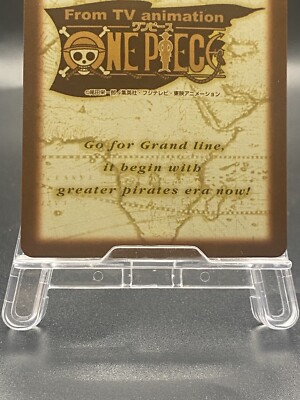 Mr. 3 One Piece Carddass Hyper Battle Japanese Vintage Foil C418