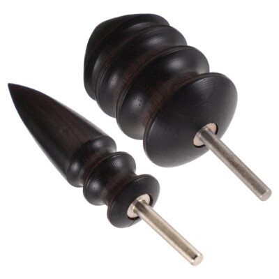 2St Wooden Handwork DIY-Lederwerkzeug Pro Polieren Selbstgemacht Schleifen
