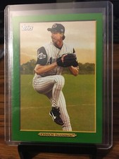 2020 Topps Series 2 Randy Johnson Turkey Red Green Border #’d 05/10