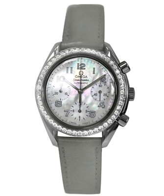 Montre pour femme Omega Speedmaster réduite 3815,72,55 diamants