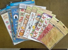 Various Stickers for Crafting or Decoration (New/Sealed)