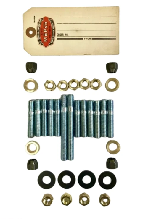 Kit reconstruido colector de admisión de aire de 6 cilindros Chrysler DeSoto 1946-1954 con juntas Foto 2 de 4