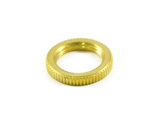 WDTKG Switchcraft Knurled Nut For Toggle Switches, Gold