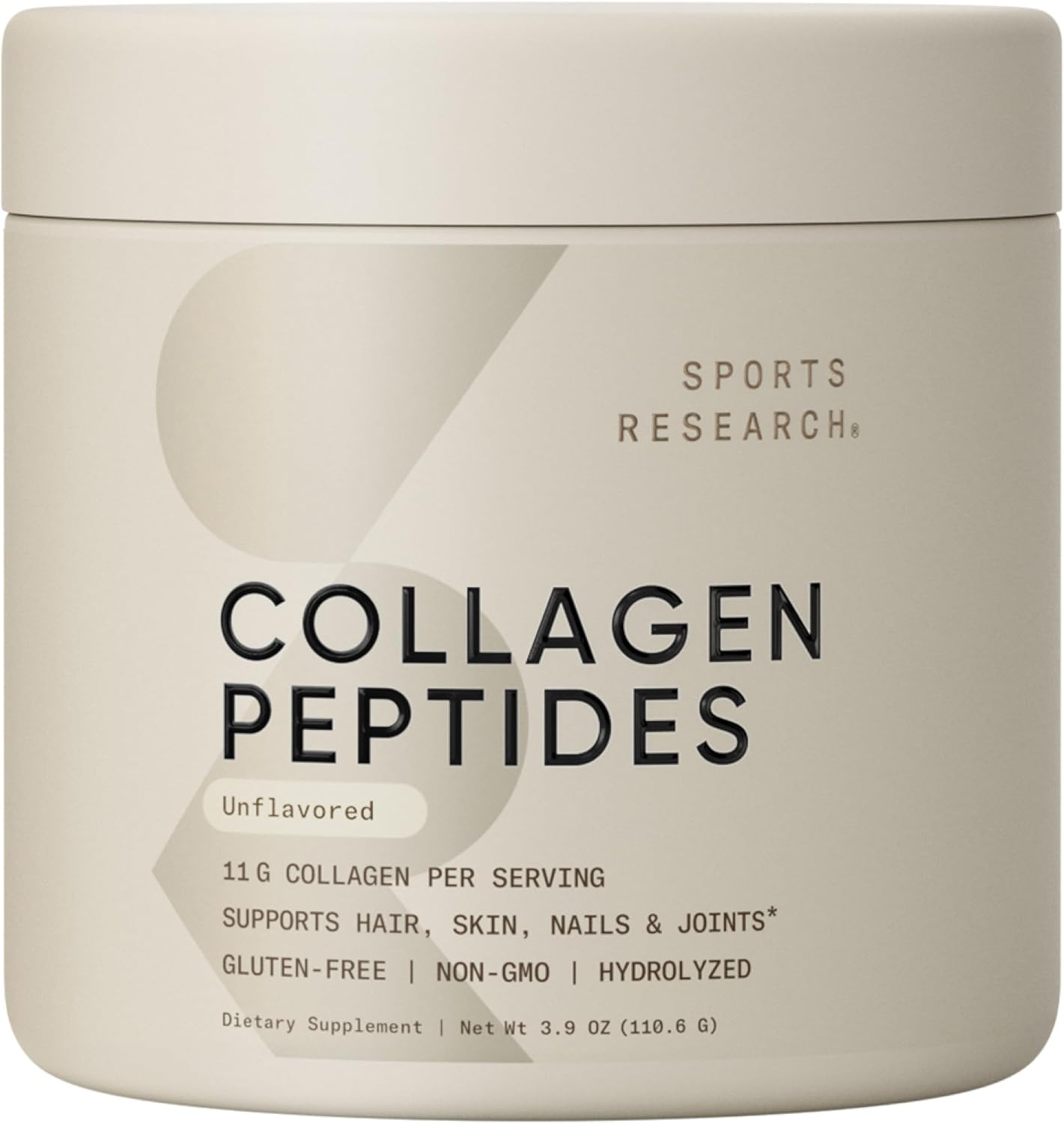 Collagen Peptides - Hydrolyzed Type 1 & 3 Collagen Powder Protein Supplement for