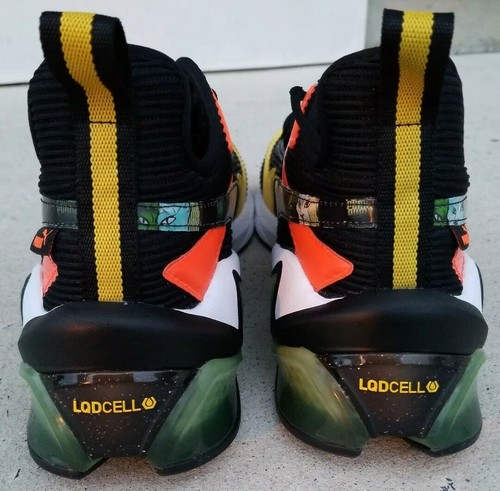 Puma LQDCELL Origin Scary Cat Holographic Gr. 9 Sneaker Black/Dandelion/Nrgy Red - Bild 8 von 12
