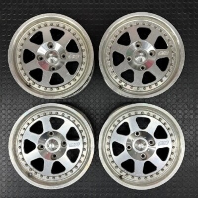 MUGEN M7 15x6.5J +45, 4Hx114.3 Silver Used set of 4pcs Wheels | eBay