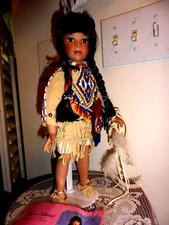 PARADISE GALLERIES /PATRICIA ROSE PORCELAIN & CLOTH "MANY STARS" IOB W/COA