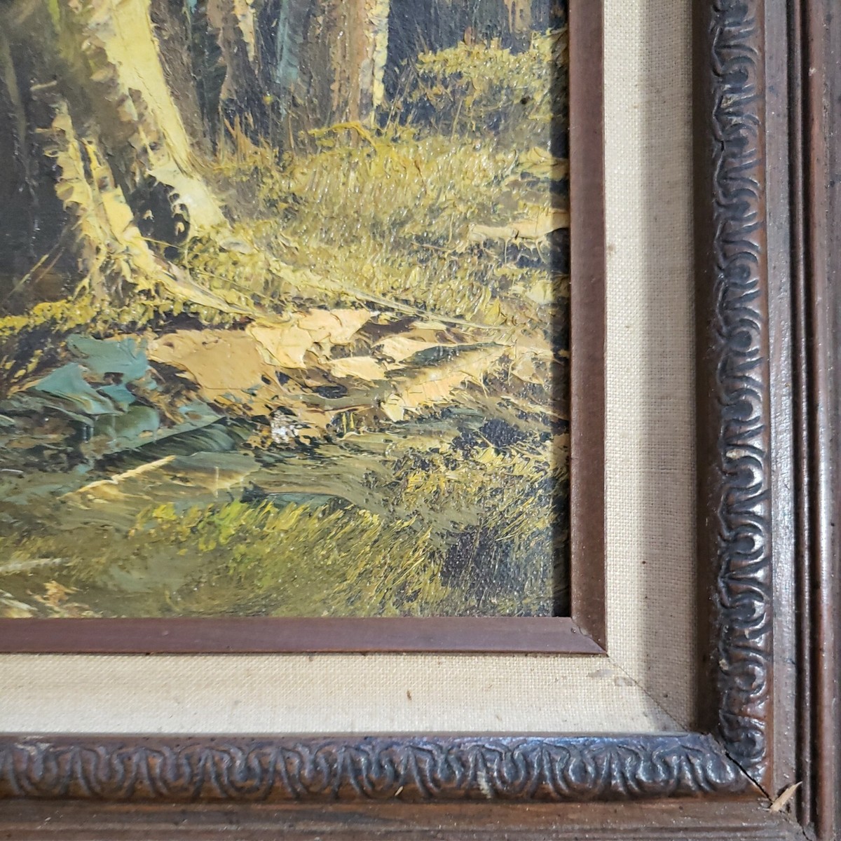 Vintage Oil Painting Signed an Framed | eBay