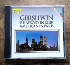 GERSHWIN - RHAPSODY IN BLUE & AMERICAN IN PARIS (CD, 1990, INTERSOUND)