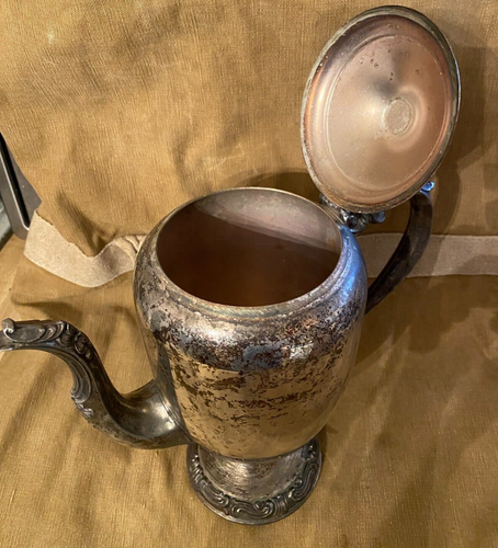 Contenitrice/caffè VINTAGE F. B. Rogers Silver Co 1883 Placcata in argento (#H28124) - Foto 12 di 15
