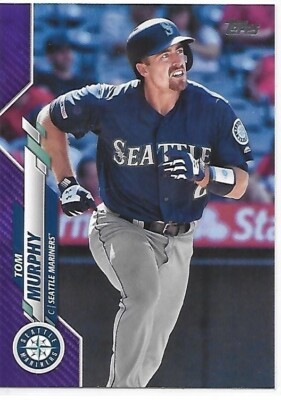 2020 Topps Series 2 Baseball Meijer Purple Tom Murphy Mariners