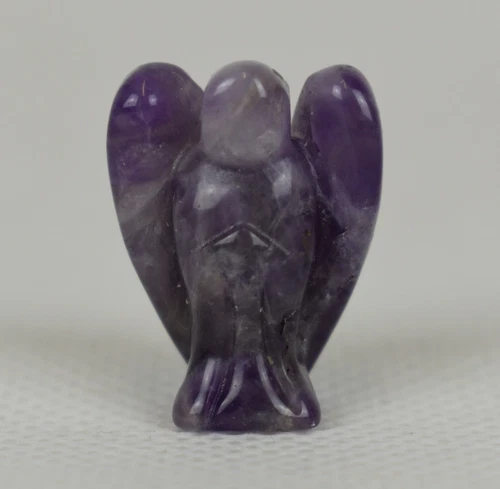 Small Gemstone Angel Carving 2cm -Amethyst -Goldstone -Jade -Opalite -Tiger Eye