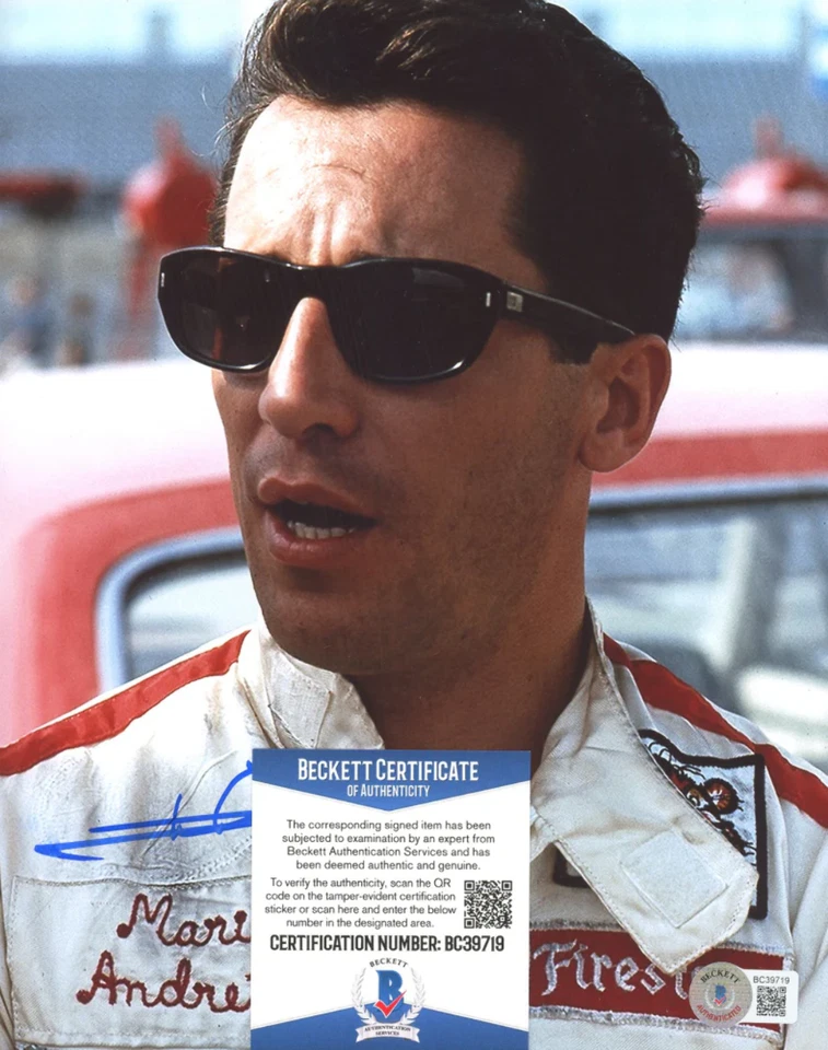 Mario Andretti Signed 8x10 Photo (Beckett COA) - Image 2 of 2