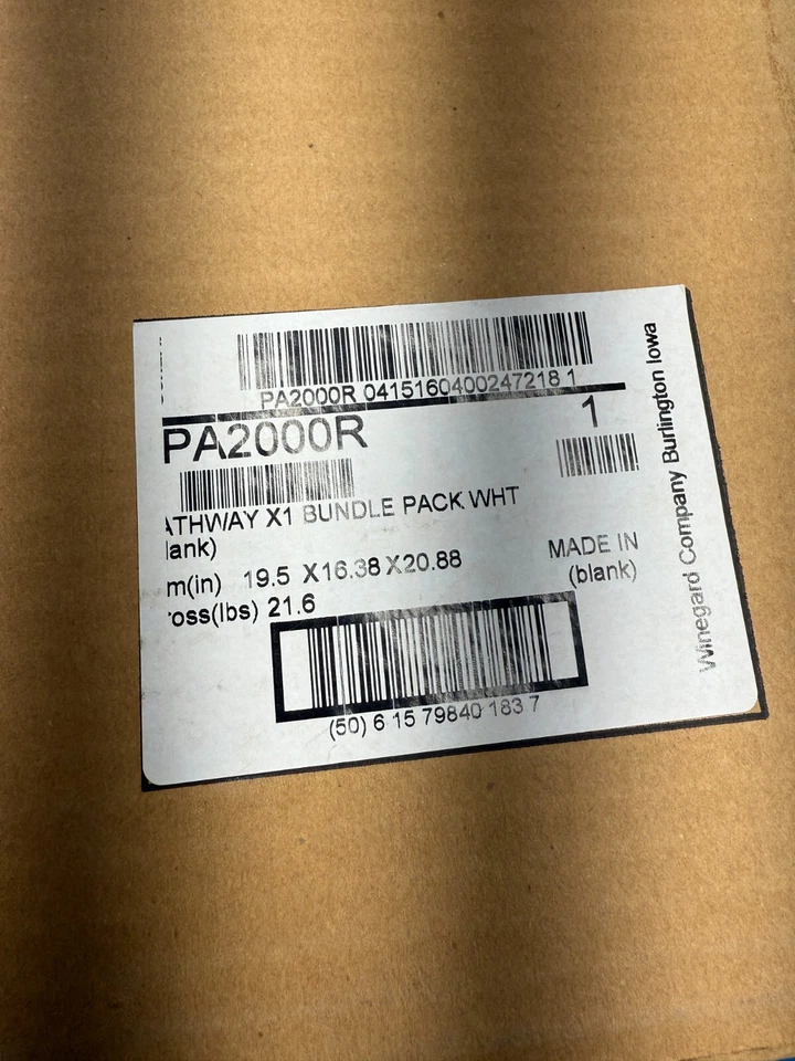 WineGard PA2000R Pathway X1 Dish Satellite TV Antenna with Receiver - Image 3 of 4