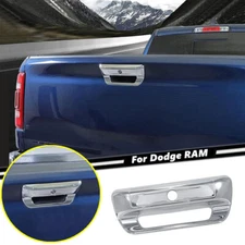 For 19-2024 Dodge Ram 3500/2500/1500 Chrome Rear Door Tailgate Handle Cover Trim