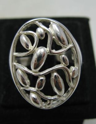 Ring Silber Massiv Langer Sterlingsilberring 925 Massiv Handgefertigt &ndash; Stilvolle Kaiserin-Edition In Jeder Gr&ouml;&szlig;e Erh&auml;ltlich Kaiserin Ring