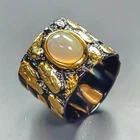 Handmade Natural Opal Ring 925 Sterling Silver Size 7 /R454331