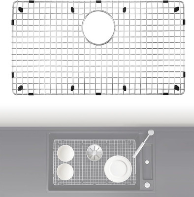 Blanco Precis Super Single Sink Grid - 27.6'' Stainless Steel Protector