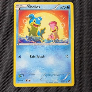 Shellos 28/114 Pokemon TCG: Steam Siege Lightly Played (LP)