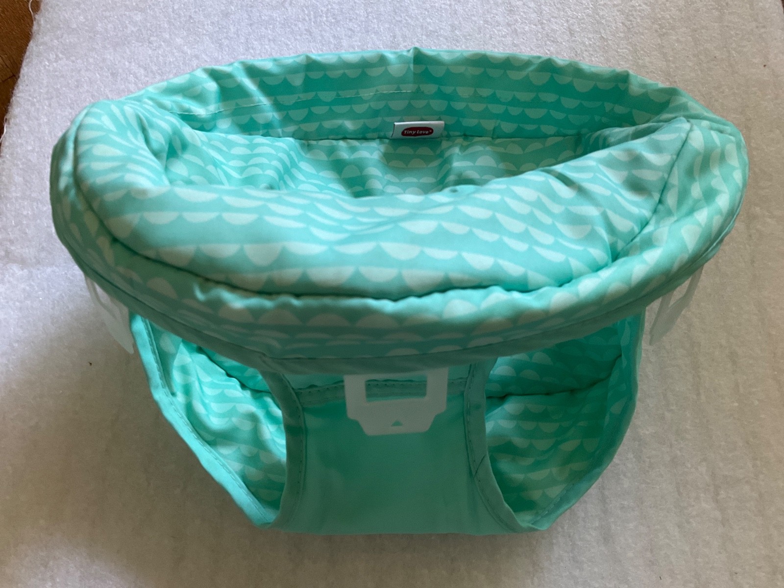 Tiny Love 4-in-1 Activity Walker • GREEN Fabric Seat Cover Pad Replacement Part