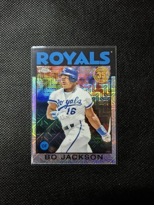 2021 Topps Update Silver Pack 86C Chrome Bo Jackson