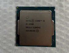 Intel Core i5-6500 SR2L6 3.20GHz Quad-Core LGA1151 Desktop CPU Tested Working