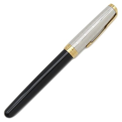 PARKER fountain pen Sonnet Premium Metal & Black GT Stainless steel Gold P