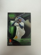 2026 Topps Chrome Black #154 Freddy Peralta- Green Chrome- /99!!