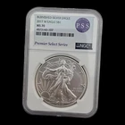 New Listing2017 W American Silver Eagle Burnished NGC Ms70 Premier Select