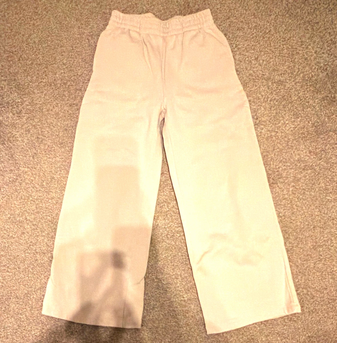 Pantalón Jogger New Look Niñas Beige 10-11 Años 140-146cm Cintura Elástica