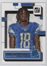 2022 Panini Donruss Rated Rookie Canvas Portrait Jameson Williams #308 8p7