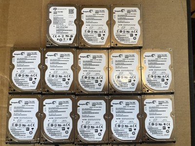 Seagate ST500LM021-1KJ152 500GB SATA 2.5'' Laptop Thin Hard Drive HDD LOT OF 13