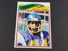 1977 TOPPS FOOTBALL #384 RICKEY YOUNG HIGH GRADE NR MINT + BEAUTIFUL