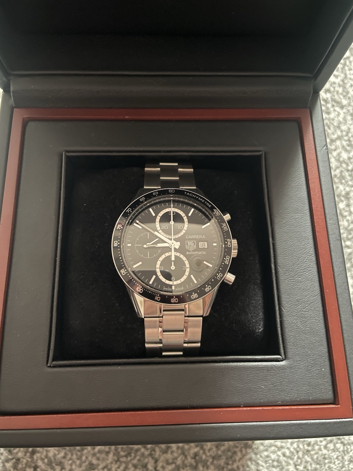 Tag Heuer Carrera CV2010-3 Chronograph Calibre 16