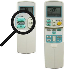 Daikin - Telecomando Di Ricambio per Condizionatori Daikin ARC 433A87, ARC 433A2