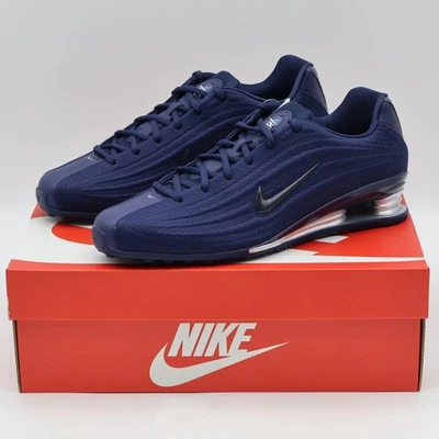 HQ7540-401 Nike Shox Z Midnight Navy Metallic Silver (Femme) - Photo 1/4